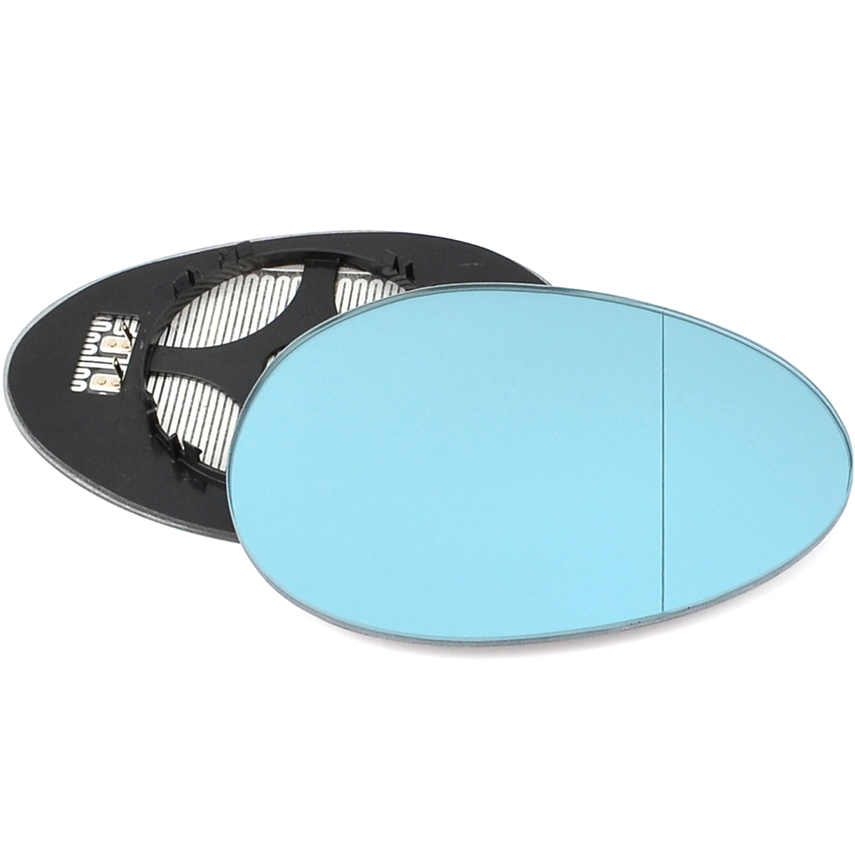 BMW 7 Series E38 1994 2001-RightBlue wing mirror glass – Heated (Blind Spot)
