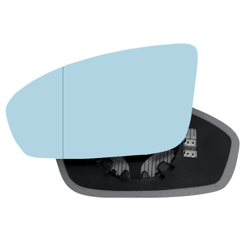 BMW M5 F10 2011 2016-LeftBlue wing mirror glass – Heated (Blind Spot)