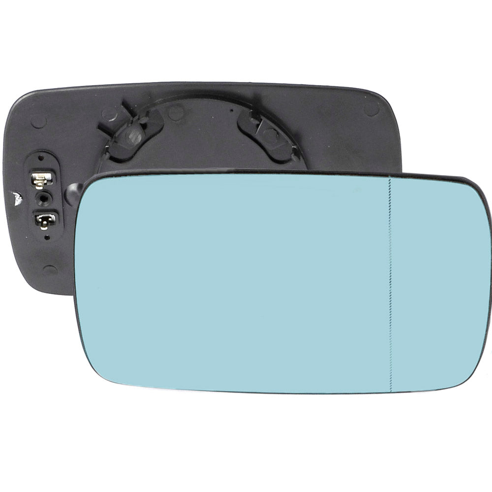 BMW 3 Series E30 E36 1982 2000-RightBlue wing mirror glass – Heated (Blind Spot)