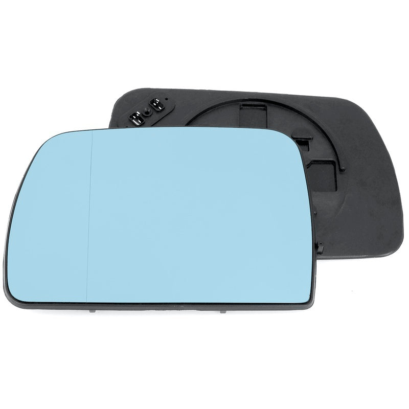 BMW X5 E53 1999 2006-LeftBlue wing mirror glass – Heated (Blind Spot)