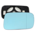 BMW 7 Series E65 E66 E67 E68 2002 2008-RightBlue wing mirror glass – Heated (Blind Spot)
