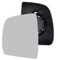 Fiat Doblo mk2 2010 2018-Left wing mirror glass – Heated