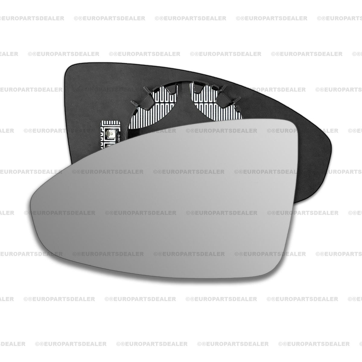Chevrolet Cruze 2009-2013 Left wing mirror glass – Heated