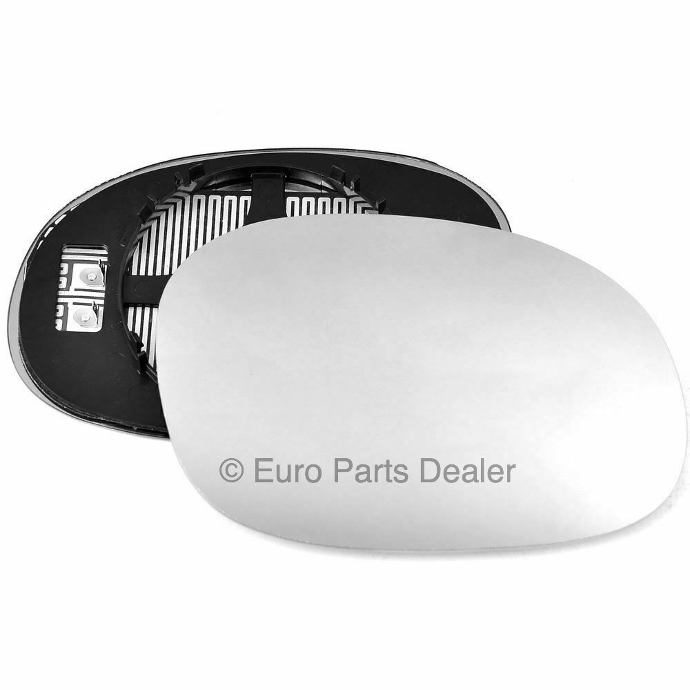 Citroen C3, C2, C3 Pluriel 2002-2010 Right wing mirror glass – Heated