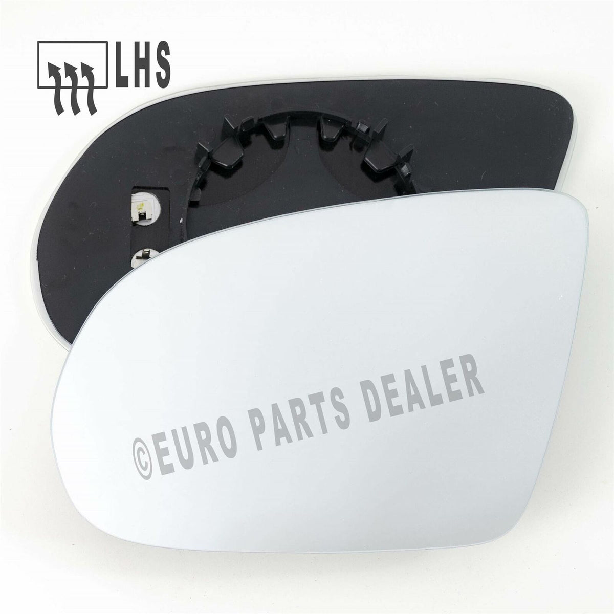 Audi A8 2010-2017 Left wing mirror glass – Heated